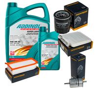DENCKERMANN Controllo Set ADDINOL SUPER LIGHT 5W-40 6L Per Dacia Duster