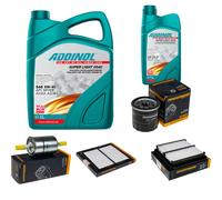 DENCKERMANN Controllo Set ADDINOL SUPER LIGHT 5W-40 6L Per Daewoo Matiz 0.8