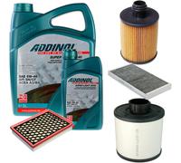 DENCKERMANN Controllo Set ADDINOL SUPER LIGHT 5W-40 6L Per Fiat Croma 1.9 D