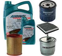DENCKERMANN Controllo Set ADDINOL SUPER LIGHT 5W-40 6L Per Fiat Doblo Cargo