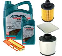 DENCKERMANN Controllo Set ADDINOL SUPER LIGHT 5W-40 6L Per Fiat Panda 1.3 D