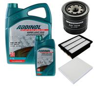DENCKERMANN Controllo Set ADDINOL SUPER LIGHT 5W-40 6L Per Hyundai Santa Fé