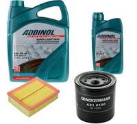 DENCKERMANN Controllo Set ADDINOL SUPER LIGHT 5W-40 6L Per Hyundai Sonata V