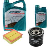 DENCKERMANN Controllo Set ADDINOL SUPER LIGHT 5W-40 6L Per Hyundai Sonata V