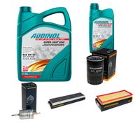DENCKERMANN Controllo Set ADDINOL SUPER LIGHT 5W-40 6L Per Jaguar X-Type 2.5