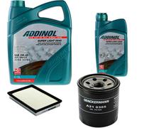 DENCKERMANN Controllo Set ADDINOL SUPER LIGHT 5W-40 6L Per KIA Sportage 2.0I