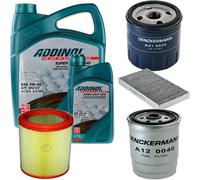 DENCKERMANN Controllo Set ADDINOL SUPER LIGHT 5W-40 6L Per Lancia Lybra SW