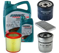 DENCKERMANN Controllo Set ADDINOL SUPER LIGHT 5W-40 6L Per Lancia Lybra SW