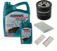 DENCKERMANN Controllo Set ADDINOL SUPER LIGHT 5W-40 6L Per Mazda 2 1.3