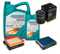 DENCKERMANN Controllo Set ADDINOL SUPER LIGHT 5W-40 6L Per Mazda 2 1.4 1.25