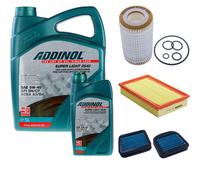DENCKERMANN Controllo Set ADDINOL SUPER LIGHT 5W-40 6L Per Mercedes E-Klasse