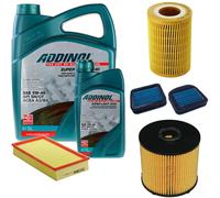 DENCKERMANN Controllo Set ADDINOL SUPER LIGHT 5W-40 6L Per Mercedes E-Klasse