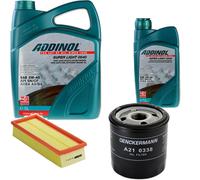 DENCKERMANN Controllo Set ADDINOL SUPER LIGHT 5W-40 6L Per MG ZR