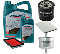 DENCKERMANN Controllo Set ADDINOL SUPER LIGHT 5W-40 6L Per Nissan Primera