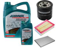 DENCKERMANN Controllo Set ADDINOL SUPER LIGHT 5W-40 6L Per Nissan Qashqai +2