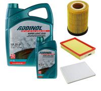 DENCKERMANN Controllo Set ADDINOL SUPER LIGHT 5W-40 6L Per Opel Agila (A)