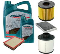 DENCKERMANN Controllo Set ADDINOL SUPER LIGHT 5W-40 6L Per Opel Astra H 1.3