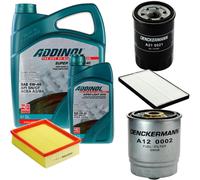 DENCKERMANN Controllo Set ADDINOL SUPER LIGHT 5W-40 6L Per Opel Combo 1.7 D