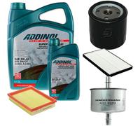DENCKERMANN Controllo Set ADDINOL SUPER LIGHT 5W-40 6L Per Opel Corsa B 1.4i
