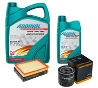 DENCKERMANN Controllo Set ADDINOL SUPER LIGHT 5W-40 6L Per Opel Corsa C 1.4