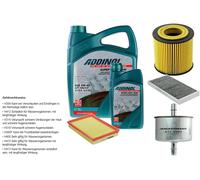 Denckermann Controllo Set Addinol Super Light 5W-40 6L per Opel Corsa C 1.8