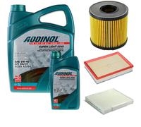 DENCKERMANN Controllo Set ADDINOL SUPER LIGHT 5W-40 6L Per Opel Meriva