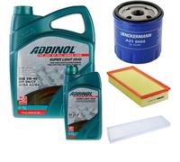 DENCKERMANN Controllo Set ADDINOL SUPER LIGHT 5W-40 6L Per Peugeot 607 2.2