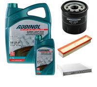 DENCKERMANN Controllo Set ADDINOL SUPER LIGHT 5W-40 6L Per Renault Clio IV