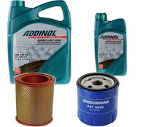 DENCKERMANN Controllo Set ADDINOL SUPER LIGHT 5W-40 6L Per Renault Espace II