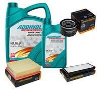 DENCKERMANN Controllo Set ADDINOL SUPER LIGHT 5W-40 6L Per Renault Espace IV