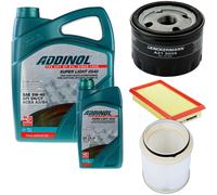 DENCKERMANN Controllo Set ADDINOL SUPER LIGHT 5W-40 6L Per Renault Kangoo