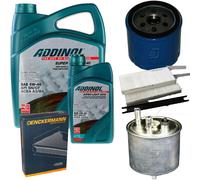DENCKERMANN Controllo Set ADDINOL SUPER LIGHT 5W-40 6L Per Renault Kangoo