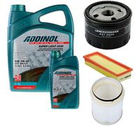 DENCKERMANN Controllo Set ADDINOL SUPER LIGHT 5W-40 6L Per Renault Kangoo