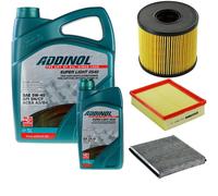 DENCKERMANN Controllo Set ADDINOL SUPER LIGHT 5W-40 6L Per Renault Laguna II