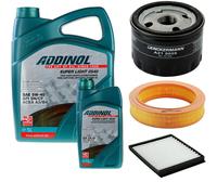 DENCKERMANN Controllo Set ADDINOL SUPER LIGHT 5W-40 6L Per Renault Megane