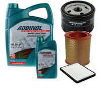 DENCKERMANN Controllo Set ADDINOL SUPER LIGHT 5W-40 6L Per Renault Megane I