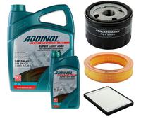 DENCKERMANN Controllo Set ADDINOL SUPER LIGHT 5W-40 6L Per Renault Megane I