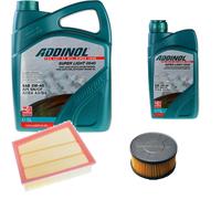 DENCKERMANN Controllo Set ADDINOL SUPER LIGHT 5W-40 6L Per Renault Megane IV