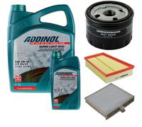 DENCKERMANN Controllo Set ADDINOL SUPER LIGHT 5W-40 6L Per Renault Scénic II