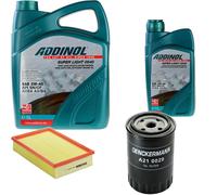 DENCKERMANN Controllo Set ADDINOL SUPER LIGHT 5W-40 6L Per Seat Toledo I 1.9