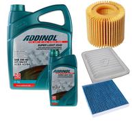DENCKERMANN Controllo Set ADDINOL SUPER LIGHT 5W-40 6L Per Toyota Yaris 1.5