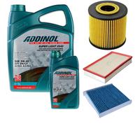 DENCKERMANN Controllo Set ADDINOL SUPER LIGHT 5W-40 6L Per Volvo S80 I 2.4