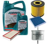 DENCKERMANN Controllo Set ADDINOL SUPER LIGHT 5W-40 6L Per Volvo S80 I 2.4