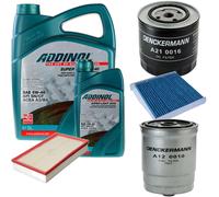 DENCKERMANN Controllo Set ADDINOL SUPER LIGHT 5W-40 6L Per Volvo S80 I 2.5