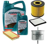 DENCKERMANN Controllo Set ADDINOL SUPER LIGHT 5W-40 6L Per Volvo V40 Kombi