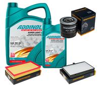 DENCKERMANN Controllo Set ADDINOL SUPER LIGHT 5W-40 6L Per Volvo V70 I 2.5