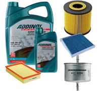 DENCKERMANN Controllo Set ADDINOL SUPER LIGHT 5W-40 6L Per Volvo V70 II 2.4