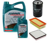 DENCKERMANN Controllo Set ADDINOL SUPER LIGHT 5W-40 6L Per VW Golf II 1.6