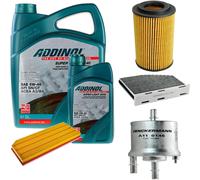 DENCKERMANN Controllo Set ADDINOL SUPER LIGHT 5W-40 6L Per VW Golf VI 2.0