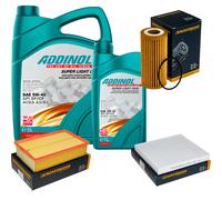 DENCKERMANN Controllo Set ADDINOL SUPER LIGHT 5W-40 6L Per VW Golf VII 2.0